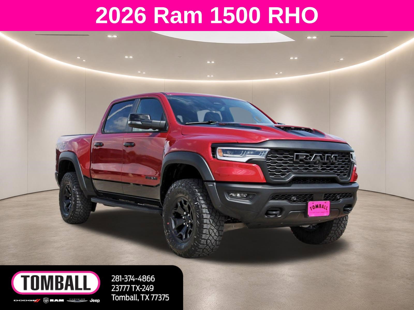 New 2026 RAM 1500 RHO w/ RHO Level 1 Equipment Group AWD/4WD image 1