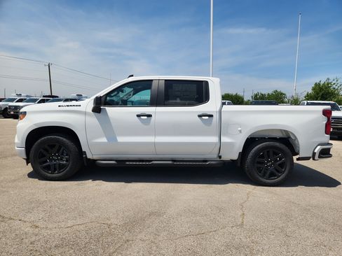 New 2026 Chevrolet Silverado 1500 Custom w/ Turbomax Blackout Package RWD image 3