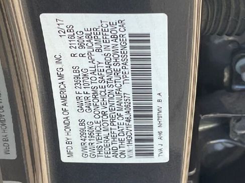 Used 2018 Honda Accord EX image 30