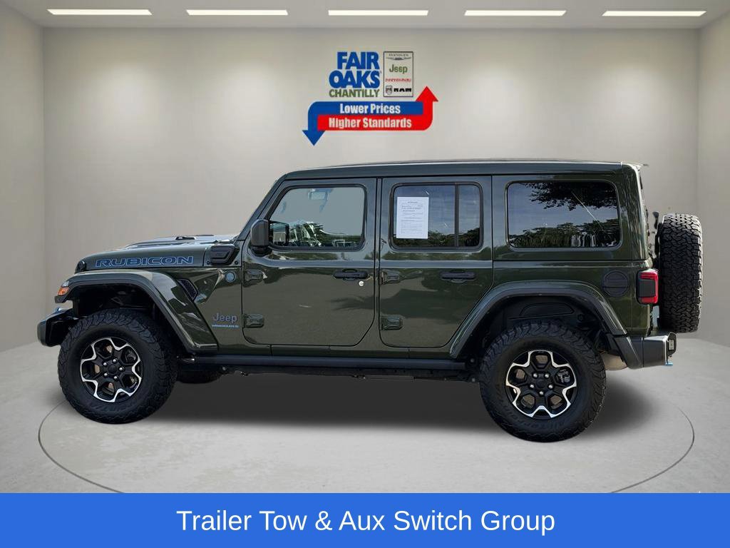 Certified 2023 Jeep Wrangler Unlimited Rubicon 4xe w/ Cold Weather Group AWD/4WD image 11