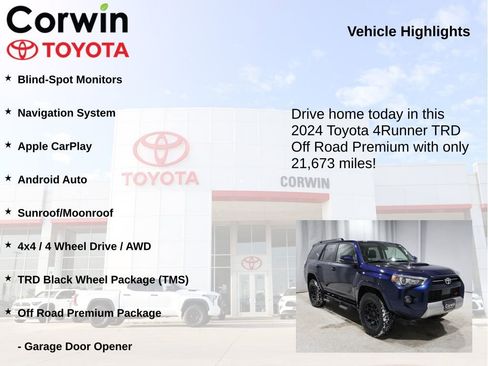 Used 2024 Toyota 4Runner TRD Off-Road Premium image 6