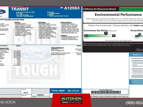 Used 2024 Ford Transit 350 XLT RWD image 2