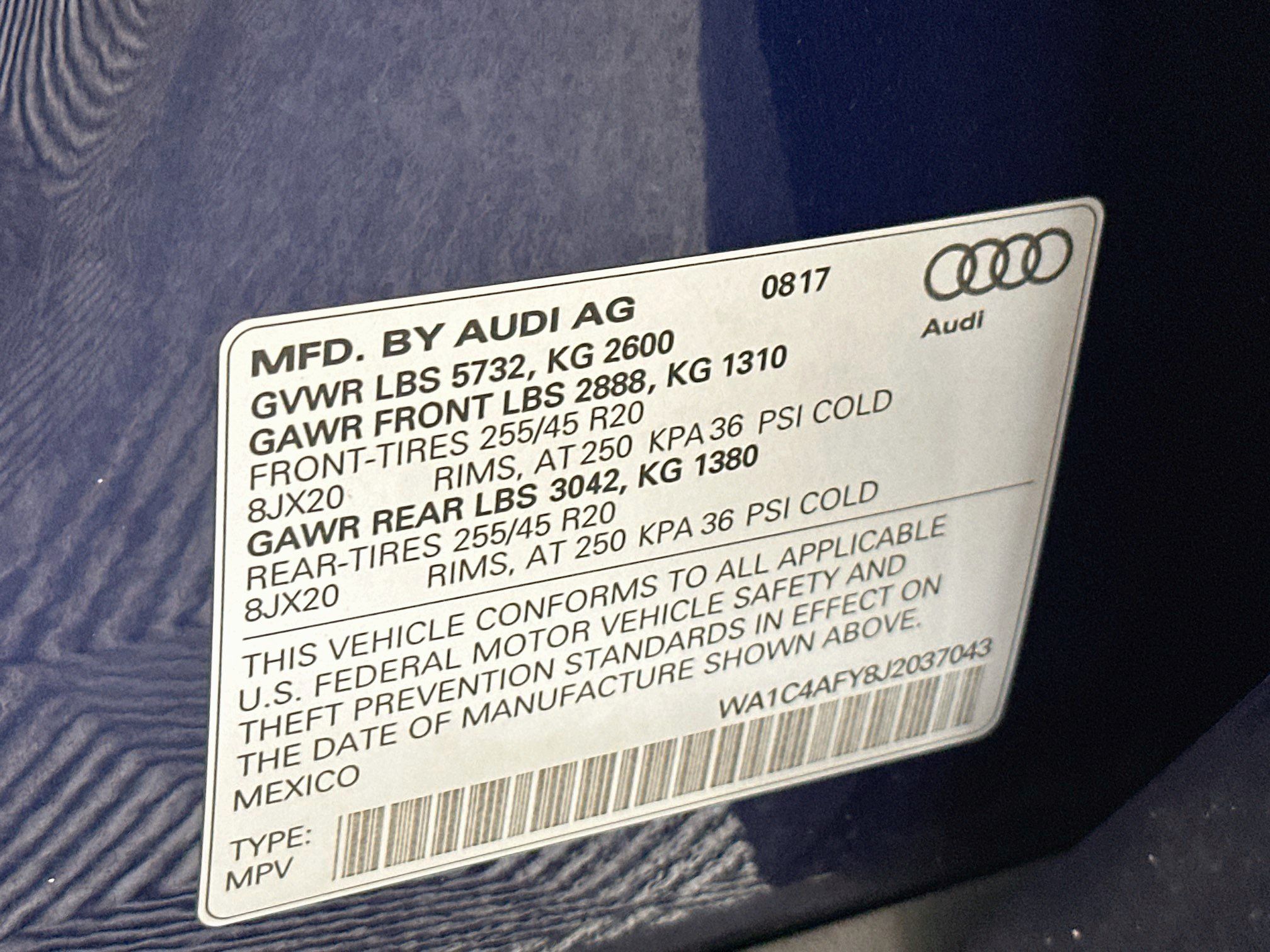 Used 2018 Audi SQ5 Prestige AWD/4WD image 34
