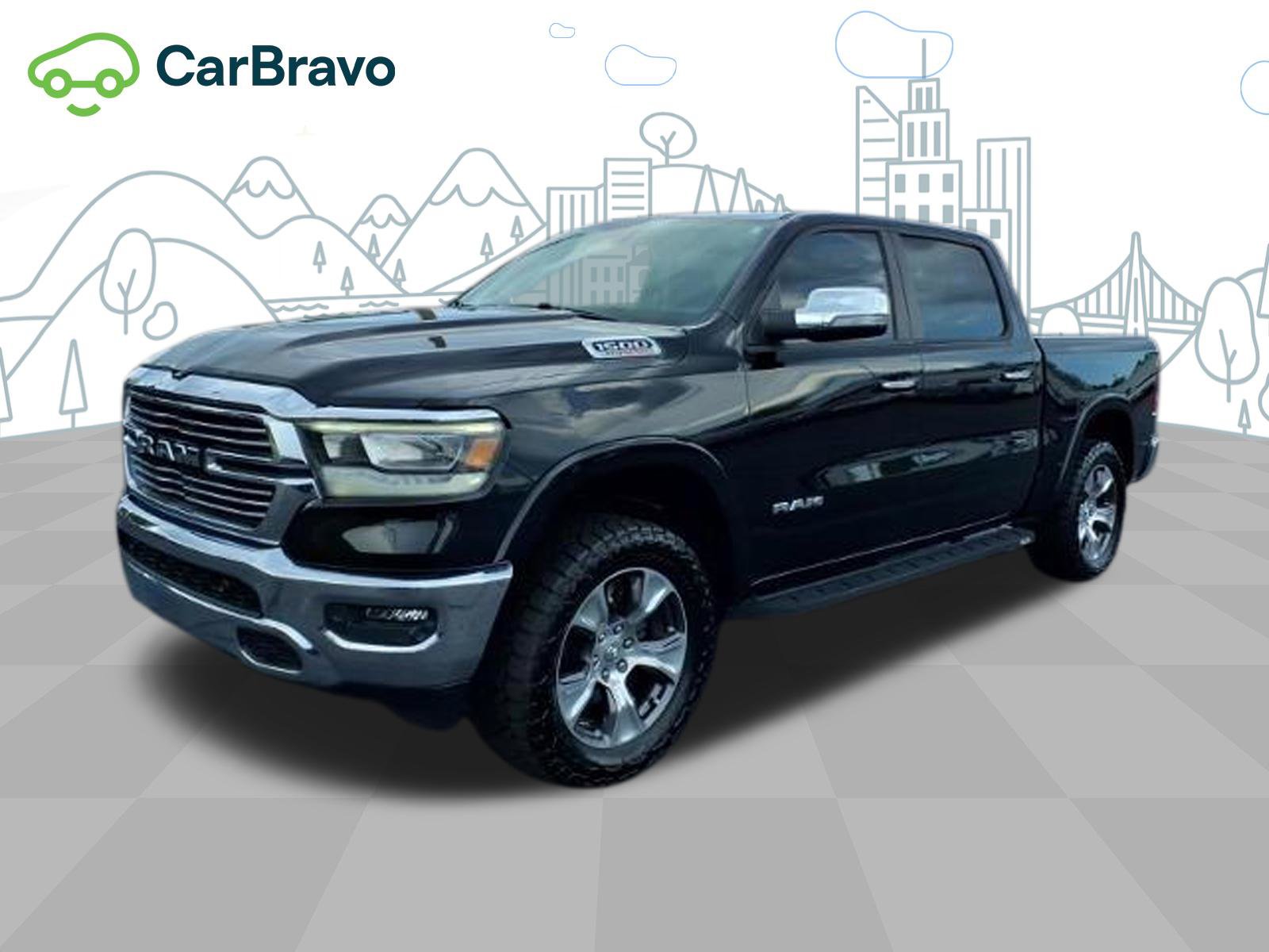 Used 2021 RAM 1500 Laramie AWD/4WD image 1