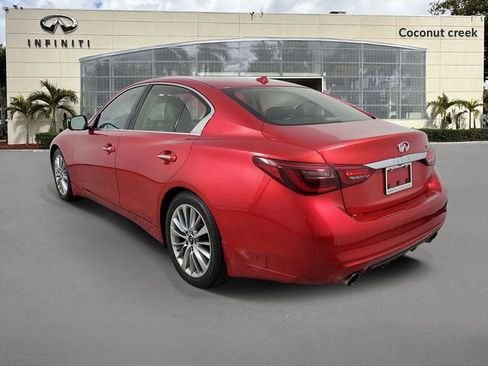 Used 2023 INFINITI Q50 Luxe w/ Cargo Package RWD image 4