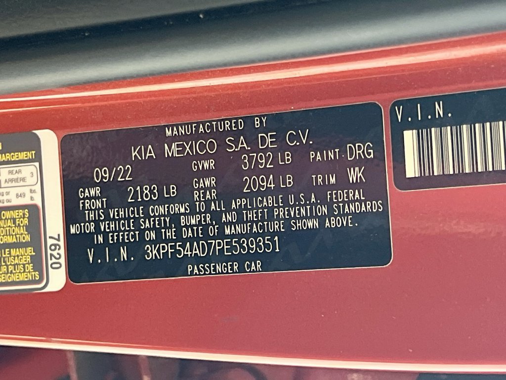 Certified 2023 Kia Forte GT-Line FWD image 13