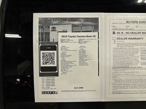 Used 2010 Toyota Tacoma 4x4 Double Cab image 13