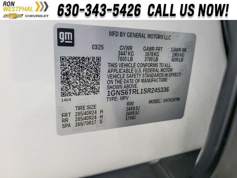 New 2025 Chevrolet Tahoe High Country image 30