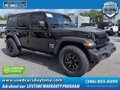 Used 2019 Jeep Wrangler Unlimited Sport S AWD/4WD image 1