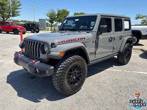 Used 2022 Jeep Wrangler Unlimited Rubicon w/ LED Lighting Group AWD/4WD image 13