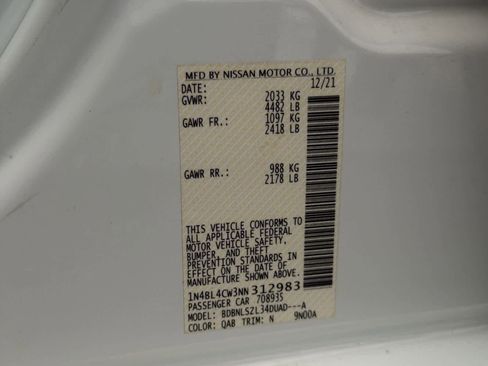 Used 2022 Nissan Altima 2.5 SR w/ Midnight Edition Package image 38