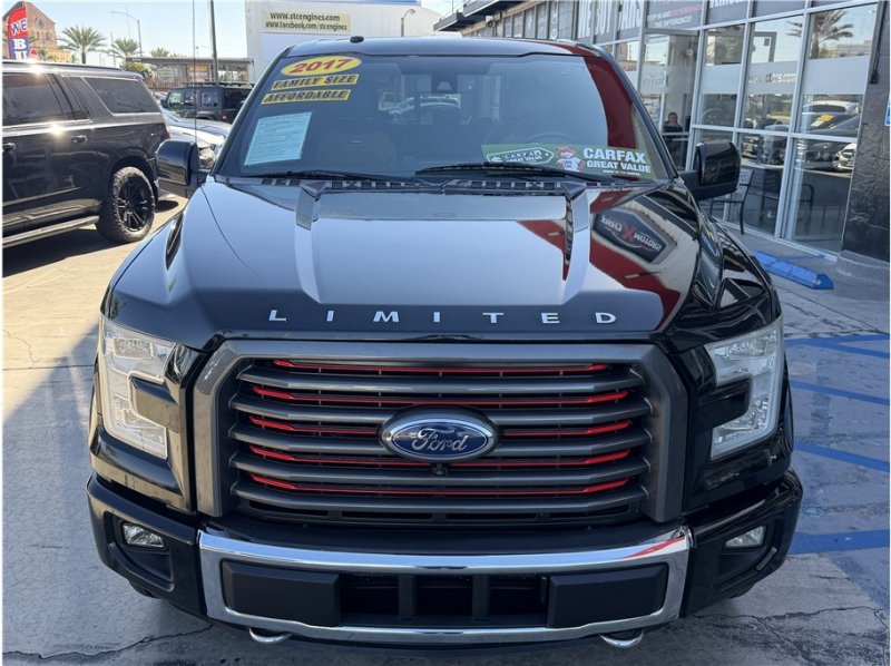 Used 2017 Ford F150 Limited w/ Trailer Tow Package AWD/4WD image 9