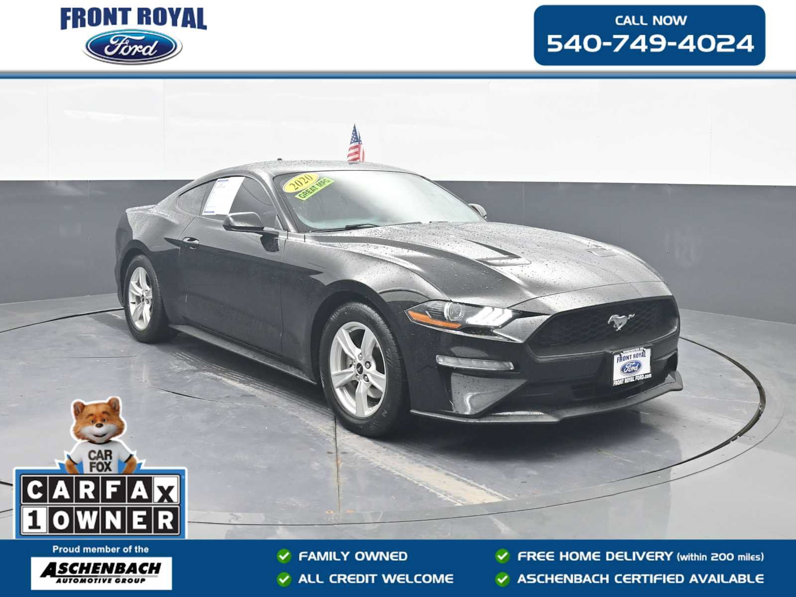 Used 2020 Ford Mustang Coupe RWD image 1