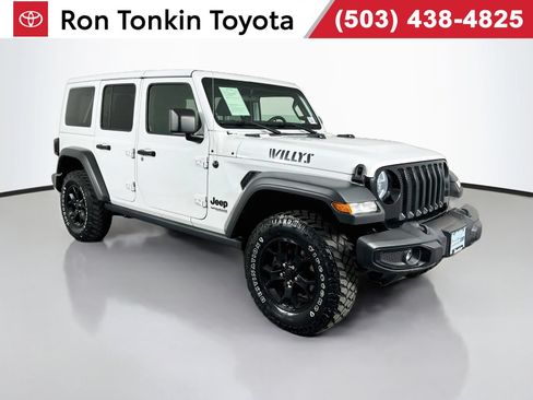 Used 2021 Jeep Wrangler Unlimited Sport AWD/4WD image 1