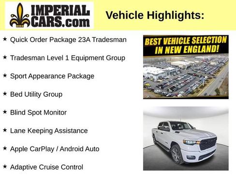 Used 2025 RAM 1500 Tradesman AWD/4WD image 3