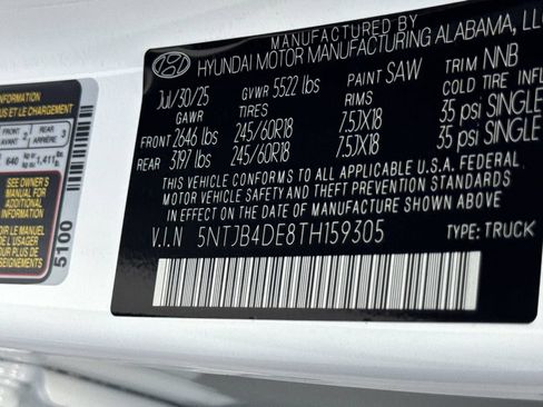 New 2026 Hyundai Santa Cruz SEL FWD image 31
