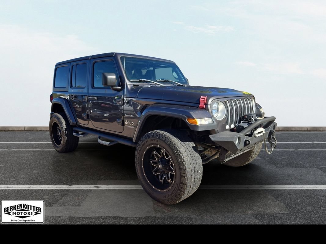 Used 2019 Jeep Wrangler Unlimited Sahara AWD/4WD image 1