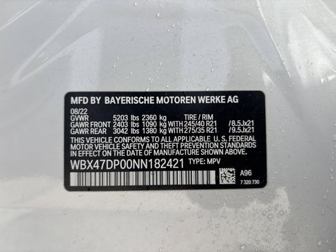 Used 2022 BMW X3 sDrive30i w/ Convenience Package w/ZPA image 30