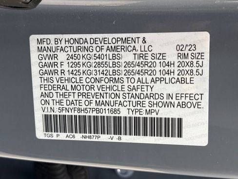 Used 2023 Honda Passport EX-L image 30