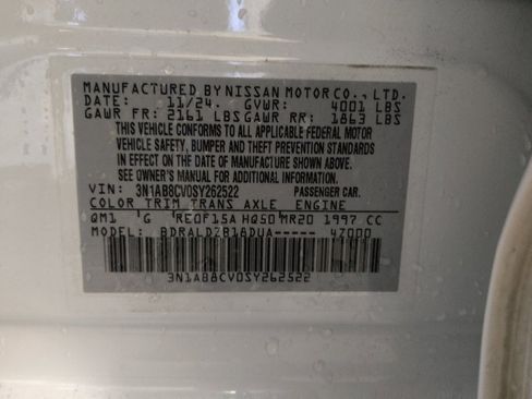 Used 2025 Nissan Sentra SV FWD image 33