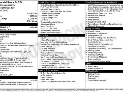 Used 2021 Hyundai Santa Fe SEL w/ Cargo Package image 11