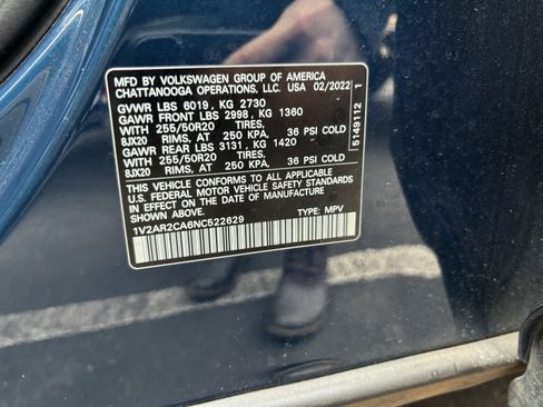 Used 2022 Volkswagen Atlas SEL R-Line image 38