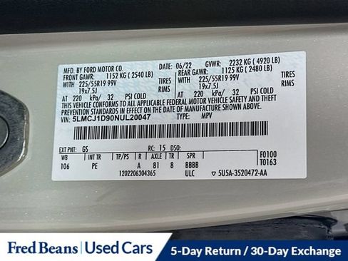 Certified 2022 Lincoln Corsair AWD w/ Premium Package image 40