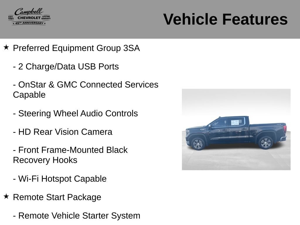 Used 2024 GMC Sierra 1500 SLE w/ Preferred Package AWD/4WD image 16
