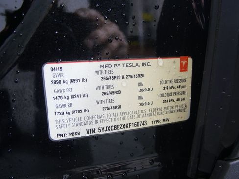 Used 2019 Tesla Model X 100D image 27