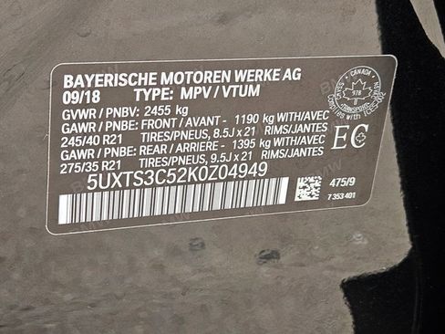 Used 2019 BMW X3 M40i AWD/4WD image 26