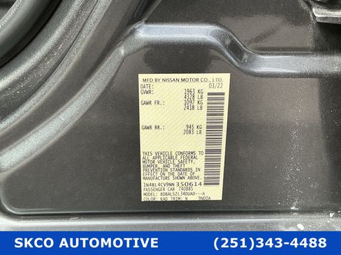 Used 2022 Nissan Altima 2.5 SR w/ Midnight Edition Package image 28