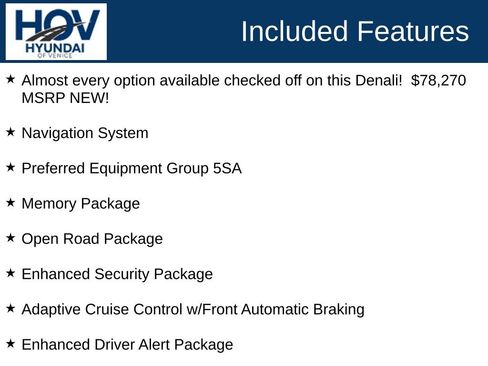 Used 2017 GMC Yukon Denali w/ Open Road Package image 5