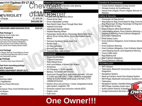 Used 2024 Chevrolet Equinox EV LT FWD image 1