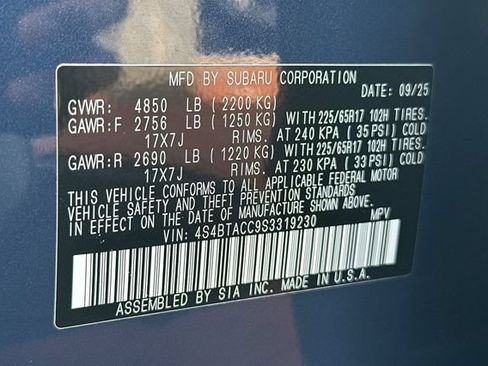 New 2025 Subaru Outback Premium AWD/4WD image 32