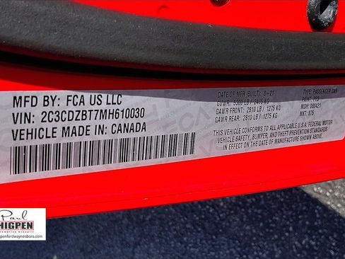 Used 2021 Dodge Challenger R/T w/ Blacktop Package image 33