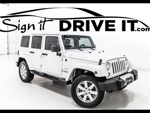Used 2014 Jeep Wrangler Unlimited Sahara w/ Connectivity Group AWD/4WD image 1