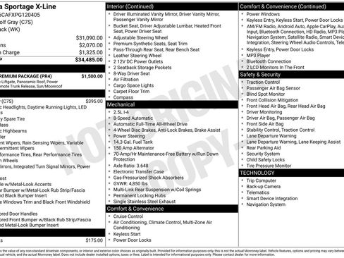 Used 2023 Kia Sportage X-Line w/ X-Line Premium Package image 15