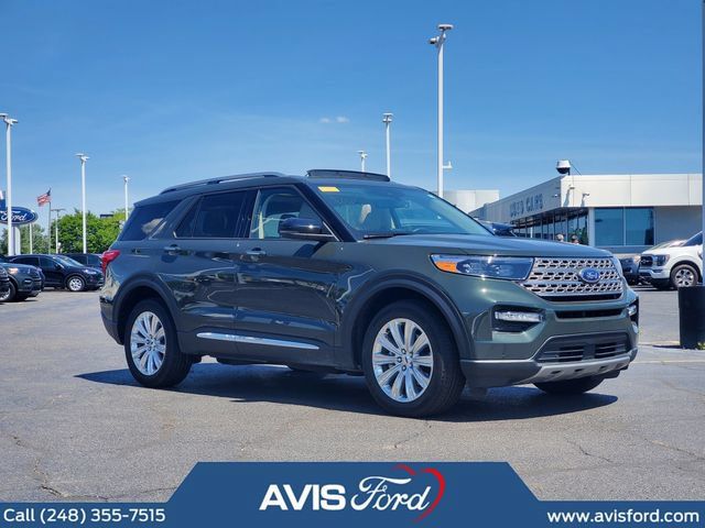 Used 2024 Ford Explorer Limited w/ Limited Technology Package AWD/4WD image 2