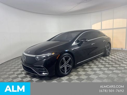 Used 2022 Mercedes-Benz EQS 580 4MATIC Sedan image 1