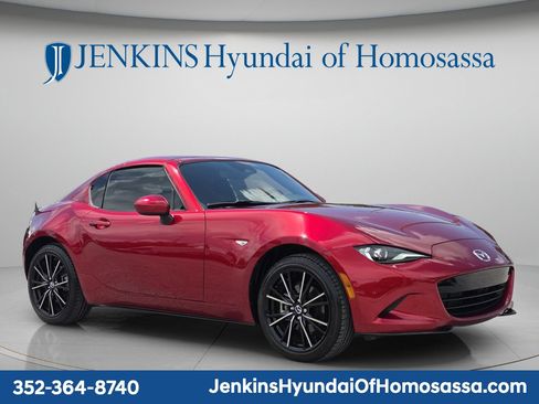 Used 2025 MAZDA MX-5 Miata RF Grand Touring w/ Weather Package RWD image 1