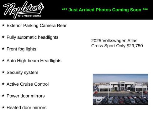 Used 2025 Volkswagen Atlas Cross Sport SE image 2