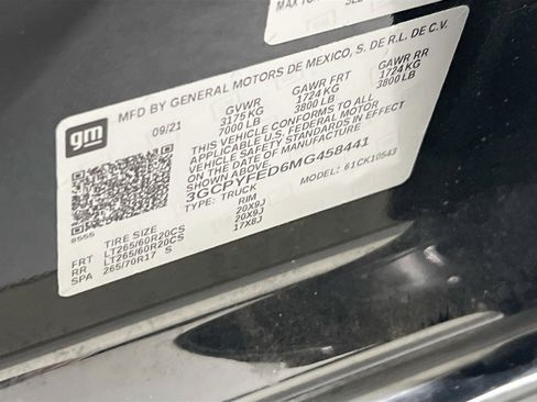 Used 2021 Chevrolet Silverado 1500 LT Trail Boss image 30