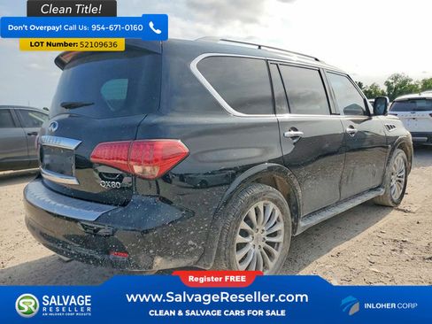 Used 2017 INFINITI QX80 2WD w/ Deluxe Technology Package image 4