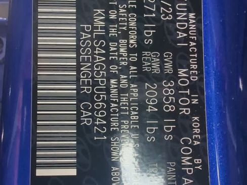 Certified 2023 Hyundai Elantra SEL w/ Convenience Package FWD image 7