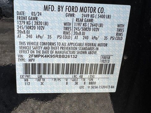 Used 2024 Ford Edge Titanium AWD/4WD image 25