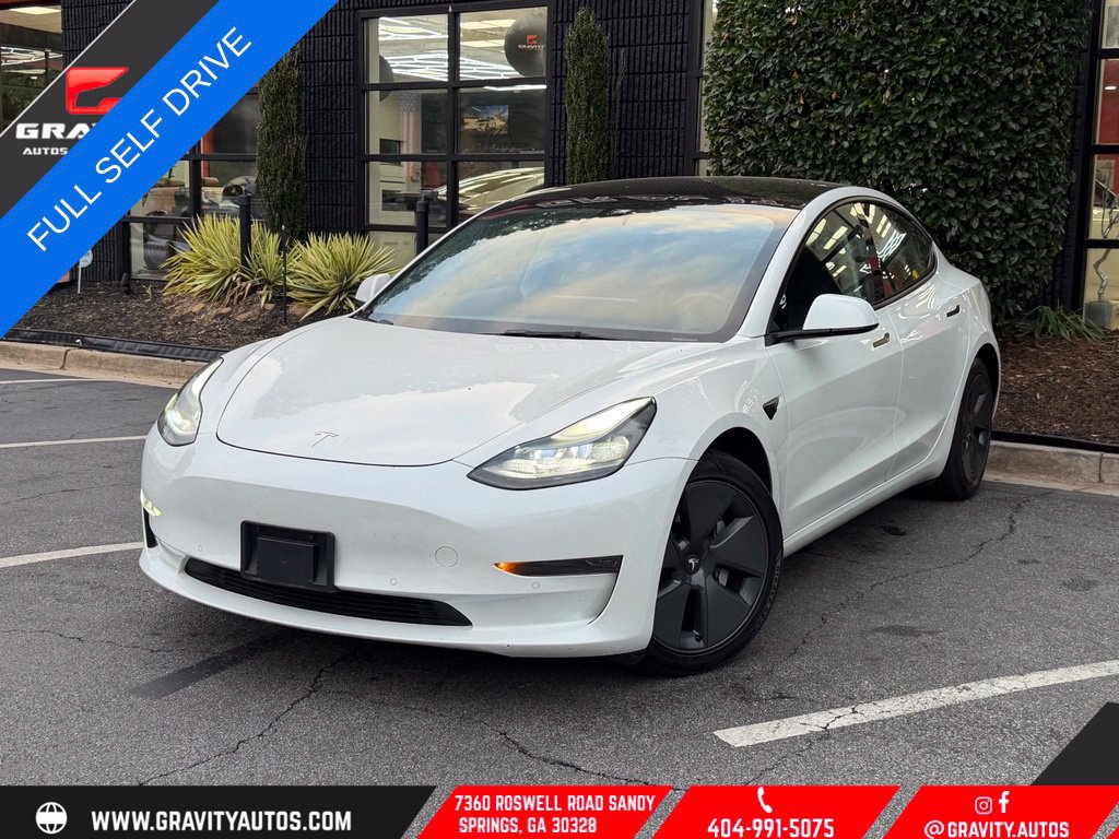 Used 2022 Tesla Model 3 Long Range AWD/4WD image 1