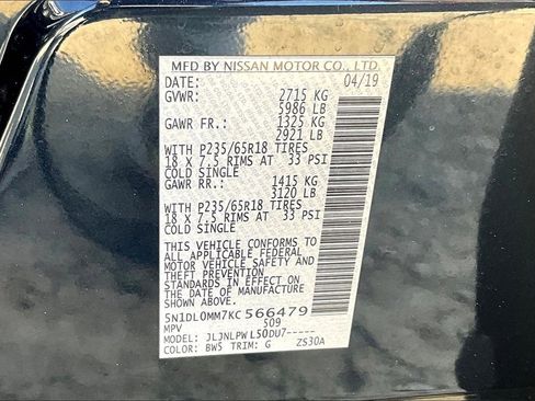 Used 2019 INFINITI QX60 Pure image 33