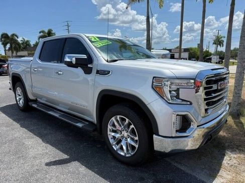 Used 2021 GMC Sierra 1500 SLT w/ SLT Premium Plus Package AWD/4WD image 1