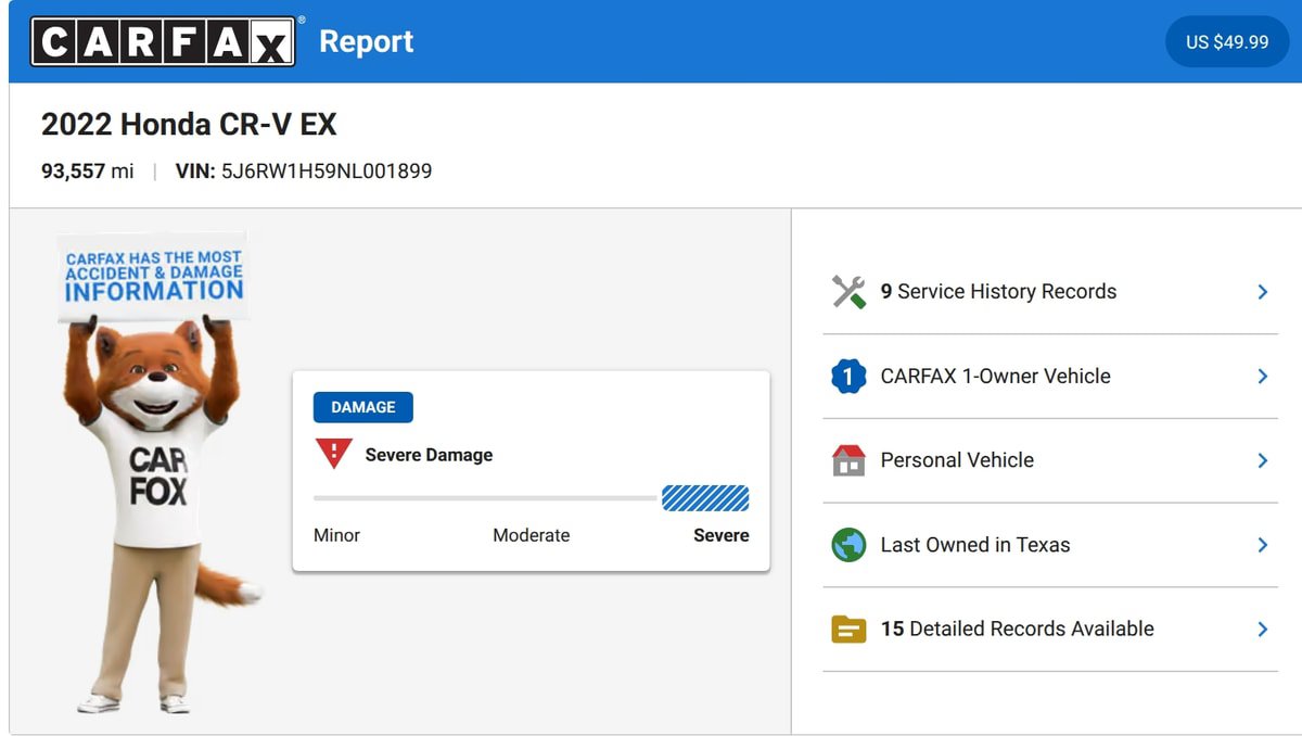 Used 2022 Honda CR-V EX image 6