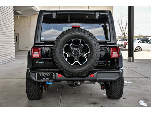 Used 2022 Jeep Wrangler Unlimited Rubicon 4xe w/ Cold Weather Group image 7